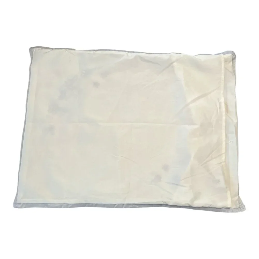 Set of 2 Martha Stewart Collection Standard Pillow Shams – Embroidered Floral –